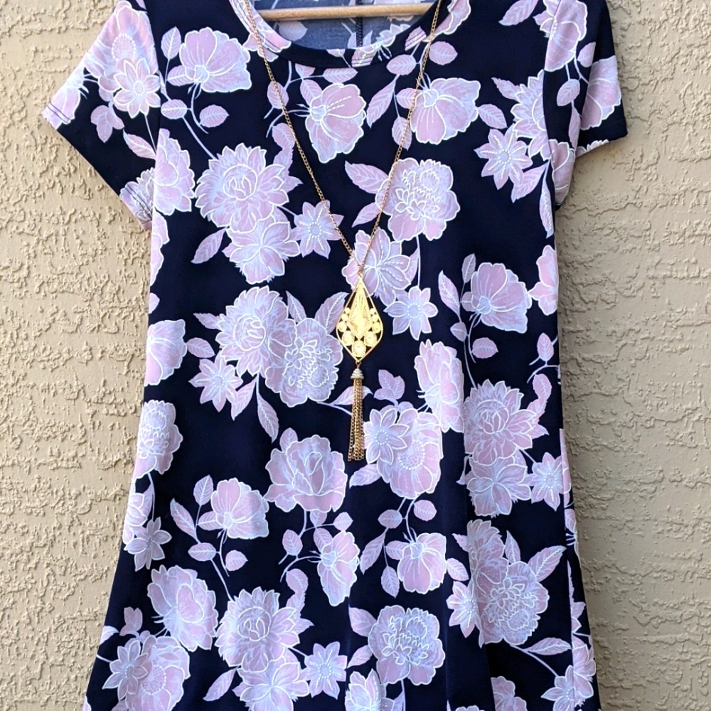 Tiffany & Grey Floral Summer Dress sz M
